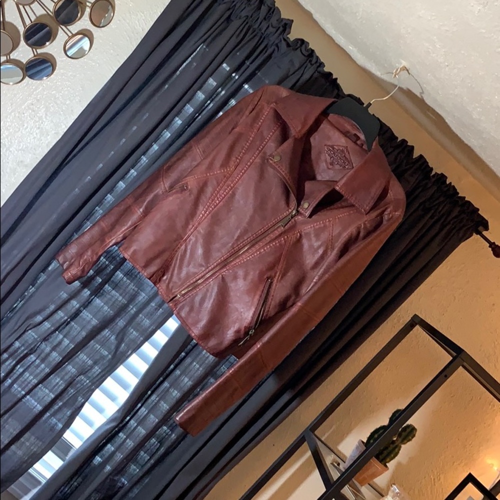 Leather jacket